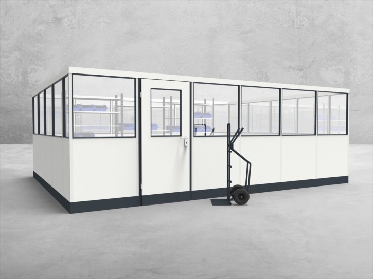 Stellwand 4-seitig 6,00 x 4,50 m 27 m² (SW4-6045) Stellwand 4-seitig 6,00 x 4,50 m 27 m² (SW4-6045)