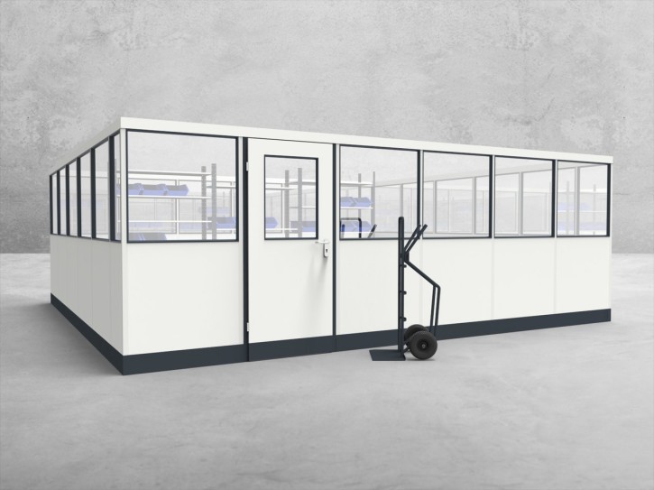 Stellwand 4-seitig 6,00 x 5,50 m 33 m² (SW4-6055) Stellwand 4-seitig 6,00 x 5,50 m 33 m² (SW4-6055)