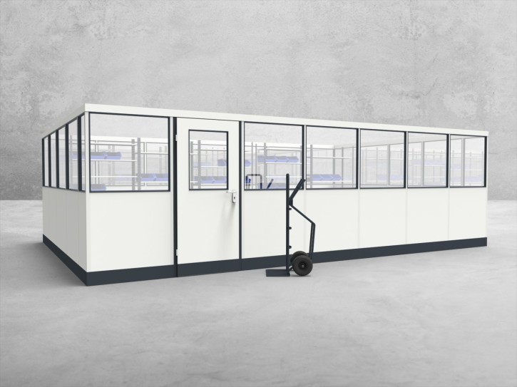 Stellwand 4-seitig 7,00 x 4,50 m 31,5 m² (SW4-7045) Stellwand 4-seitig 7,00 x 4,50 m 31,5 m² (SW4-7045)