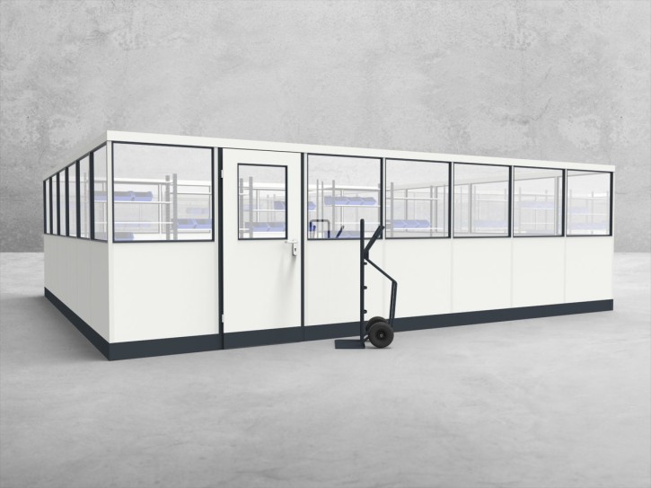 Stellwand 4-seitig 7,00 x 6,00 m 42 m² (SW4-7060) Stellwand 4-seitig 7,00 x 6,00 m 42 m² (SW4-7060)