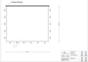 Hallenbüro 3-seitig 6,00 x 5,00 m 30 m² (HB3-6050)