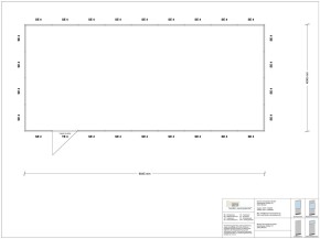 Hallenbüro 4-seitig 9,00 x 4,00 m 36 m² (HB4-9040)