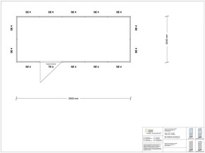Stellwand 4-seitig 5,00 x 2,00 m 10 m² (SW4-5020)
