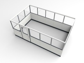 Stellwand 4-seitig 5,00 x 3,00 m 15 m² (SW4-5030)