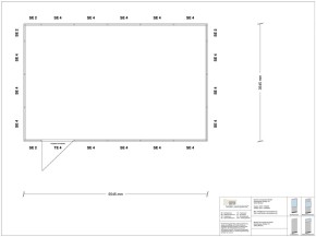 Stellwand 4-seitig 5,50 x 3,50 m 19,25 m² (SW4-5535)