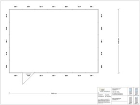 Stellwand 4-seitig 7,00 x 5,00 m 35 m² (SW4-7050)