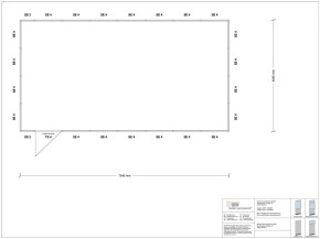 Stellwand 4-seitig 7,50 x 4,00 m 30 m² (SW4-7540)