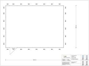 Stellwand 4-seitig 7,50 x 5,50 m 41,25 m² (SW4-7555)