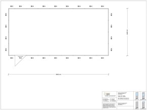 Stellwand 4-seitig 8,50 x 4,00 m 34 m² (SW4-8540)